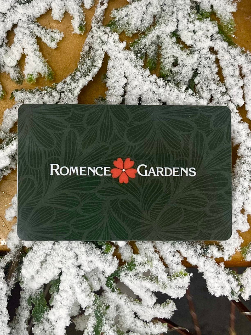 In-Store Redemption Gift Card