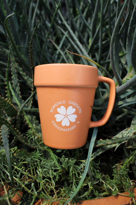 Mug in plants