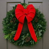 24" Romence Gardens 'Fraser Fir Mixed Wreath'